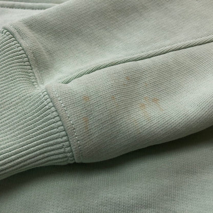 【中古品】【メンズ】 AMI Alexandre Mattiussi アミ アレクサンドル マテュッシ DE COEUR LOGO HOODIE E22USW202.747 ロゴ フーディ トップス プルオーバーパーカー 141-251209-ts-17-tei サイズ：XS カラー：ライトグリーン 万代Net店