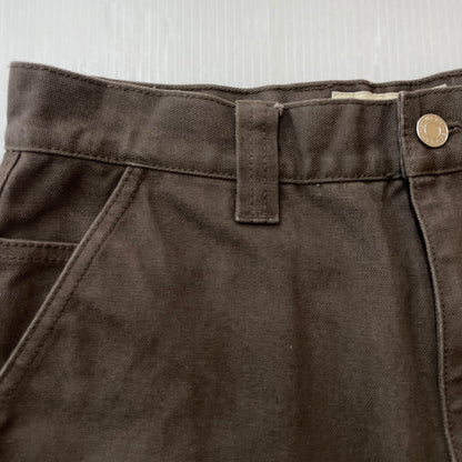 【中古品】【メンズ】 STUSSY ステューシー CARPENTER PANT CANVAS 116722 カーペンター パンツ キャンバス ボトムス 153-251211-yy-19-fuz サイズ：28 カラー：ブラウン 万代Net店