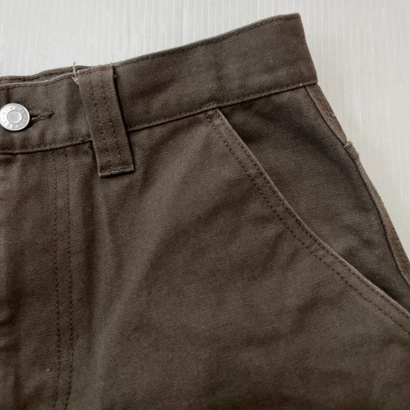 【中古品】【メンズ】 STUSSY ステューシー CARPENTER PANT CANVAS 116722 カーペンター パンツ キャンバス ボトムス 153-251211-yy-19-fuz サイズ：28 カラー：ブラウン 万代Net店