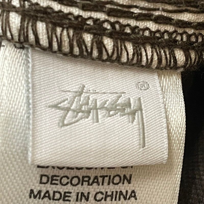 【中古品】【メンズ】 STUSSY ステューシー CARPENTER PANT CANVAS 116722 カーペンター パンツ キャンバス ボトムス 153-251211-yy-19-fuz サイズ：28 カラー：ブラウン 万代Net店