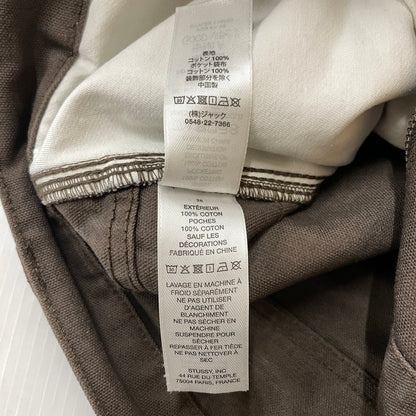 【中古品】【メンズ】 STUSSY ステューシー CARPENTER PANT CANVAS 116722 カーペンター パンツ キャンバス ボトムス 153-251211-yy-19-fuz サイズ：28 カラー：ブラウン 万代Net店