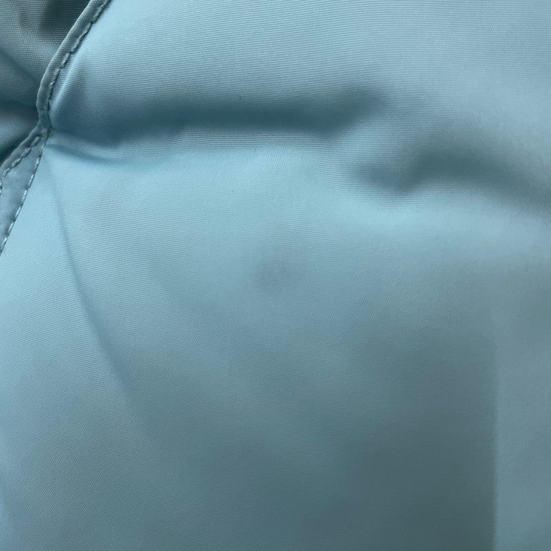 【中古品】【メンズ】 Rocky Mountain FeatherBed ロッキーマウンテンフェザーベッド LEATHER-PANEL DOWN VEST 450-452-01 レザーパネル ダウンベスト ライトアウター 144-251211-yy-15-tei サイズ：38 カラー：ブルー 万代Net店