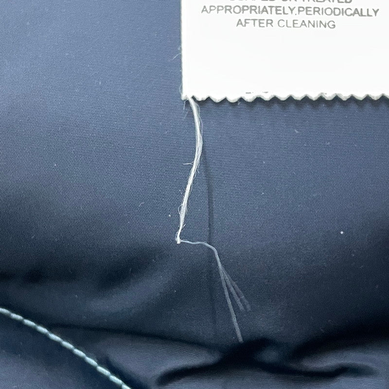 【中古品】【メンズ】 Rocky Mountain FeatherBed ロッキーマウンテンフェザーベッド LEATHER-PANEL DOWN VEST 450-452-01 レザーパネル ダウンベスト ライトアウター 144-251211-yy-15-tei サイズ：38 カラー：ブルー 万代Net店