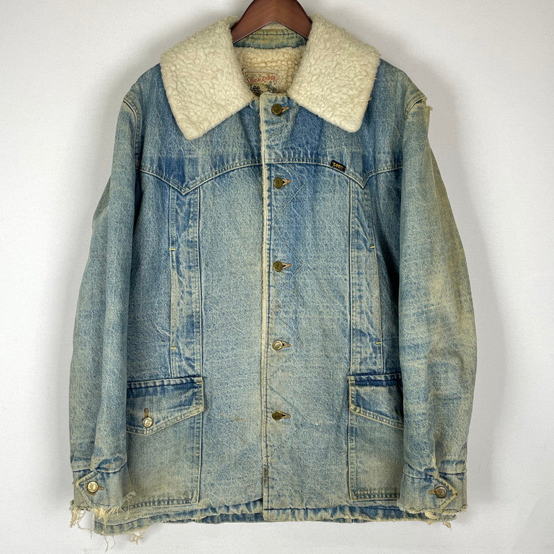 【現状渡し品】【メンズ】 Lee リー 70's STORM RIDER DENIM JACKET VINTAGE 70年代 ストームライダー デニムジャケット ライトアウター USA製 ヴィンテージ 145-251211-yy-14-tei サイズ：不明 カラー：インディゴ 万代Net店