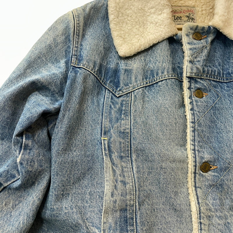 【現状渡し品】【メンズ】 Lee リー 70's STORM RIDER DENIM JACKET VINTAGE 70年代 ストームライダー デニムジャケット ライトアウター USA製 ヴィンテージ 145-251211-yy-14-tei サイズ：不明 カラー：インディゴ 万代Net店
