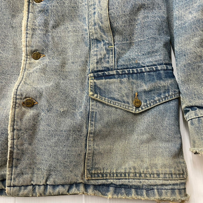 【現状渡し品】【メンズ】 Lee リー 70's STORM RIDER DENIM JACKET VINTAGE 70年代 ストームライダー デニムジャケット ライトアウター USA製 ヴィンテージ 145-251211-yy-14-tei サイズ：不明 カラー：インディゴ 万代Net店