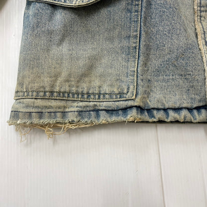 【現状渡し品】【メンズ】 Lee リー 70's STORM RIDER DENIM JACKET VINTAGE 70年代 ストームライダー デニムジャケット ライトアウター USA製 ヴィンテージ 145-251211-yy-14-tei サイズ：不明 カラー：インディゴ 万代Net店