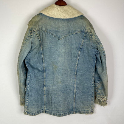 【現状渡し品】【メンズ】 Lee リー 70's STORM RIDER DENIM JACKET VINTAGE 70年代 ストームライダー デニムジャケット ライトアウター USA製 ヴィンテージ 145-251211-yy-14-tei サイズ：不明 カラー：インディゴ 万代Net店
