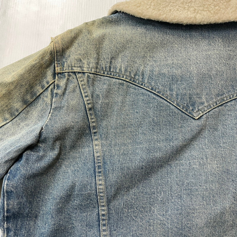 【現状渡し品】【メンズ】 Lee リー 70's STORM RIDER DENIM JACKET VINTAGE 70年代 ストームライダー デニムジャケット ライトアウター USA製 ヴィンテージ 145-251211-yy-14-tei サイズ：不明 カラー：インディゴ 万代Net店