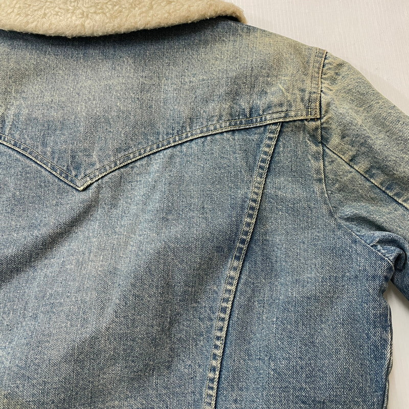 【現状渡し品】【メンズ】 Lee リー 70's STORM RIDER DENIM JACKET VINTAGE 70年代 ストームライダー デニムジャケット ライトアウター USA製 ヴィンテージ 145-251211-yy-14-tei サイズ：不明 カラー：インディゴ 万代Net店
