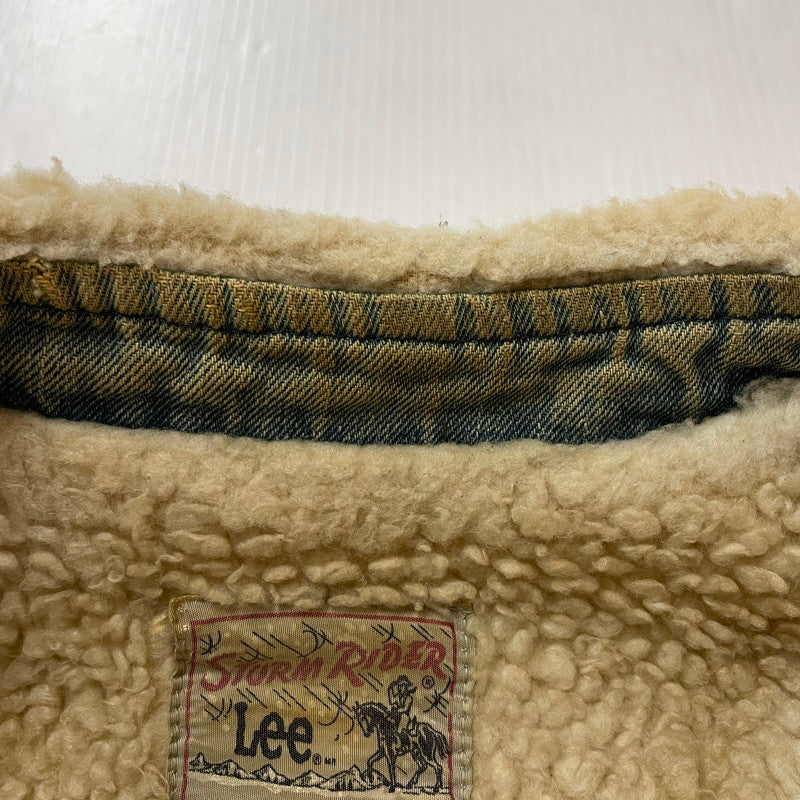 【現状渡し品】【メンズ】 Lee リー 70's STORM RIDER DENIM JACKET VINTAGE 70年代 ストームライダー デニムジャケット ライトアウター USA製 ヴィンテージ 145-251211-yy-14-tei サイズ：不明 カラー：インディゴ 万代Net店