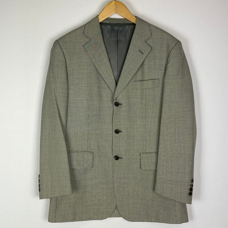 【中古品】【メンズ】 J.PRESS ジェイプレス "AMERICAN CLASSIC MODEL" WOOL SET UP SUIT 021-5-SR-OV ウール セットアップ スーツ 145-251211-yy-13-tei サイズ：T170 カラー：グレー 万代Net店