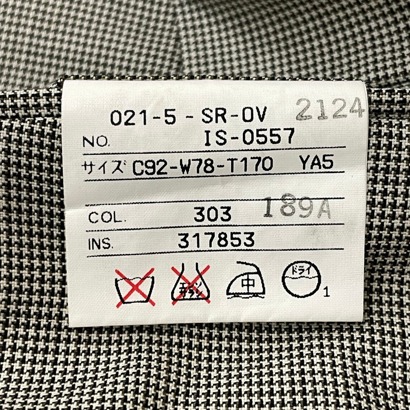 【中古品】【メンズ】 J.PRESS ジェイプレス "AMERICAN CLASSIC MODEL" WOOL SET UP SUIT 021-5-SR-OV ウール セットアップ スーツ 145-251211-yy-13-tei サイズ：T170 カラー：グレー 万代Net店