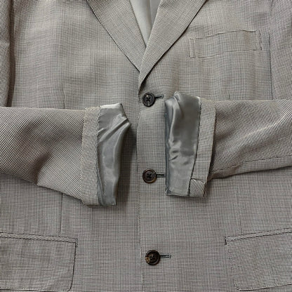 【中古品】【メンズ】 J.PRESS ジェイプレス "AMERICAN CLASSIC MODEL" WOOL SET UP SUIT 021-5-SR-OV ウール セットアップ スーツ 145-251211-yy-13-tei サイズ：T170 カラー：グレー 万代Net店