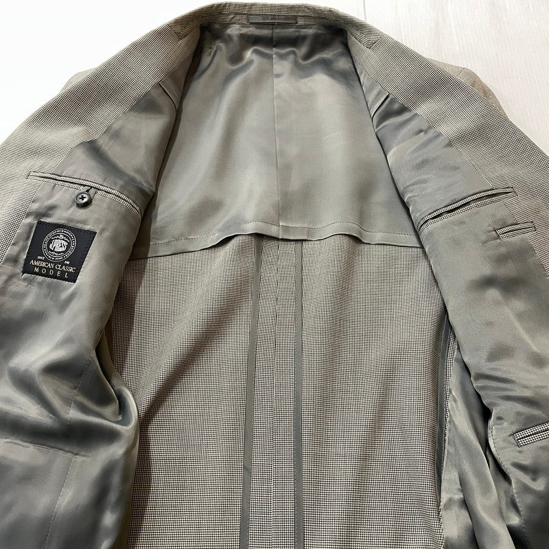 【中古品】【メンズ】 J.PRESS ジェイプレス "AMERICAN CLASSIC MODEL" WOOL SET UP SUIT 021-5-SR-OV ウール セットアップ スーツ 145-251211-yy-13-tei サイズ：T170 カラー：グレー 万代Net店