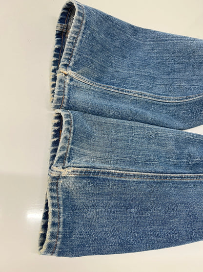【現状渡し品】【メンズ】 WRANGLER ラングラー DAMAGE DENIM PANTS ダメージ デニムパンツ ボトムス ジーンズ 156-260830-kk-10-hon サイズ：表記消え 下記参照 カラー：ライトインディゴ 万代Net店