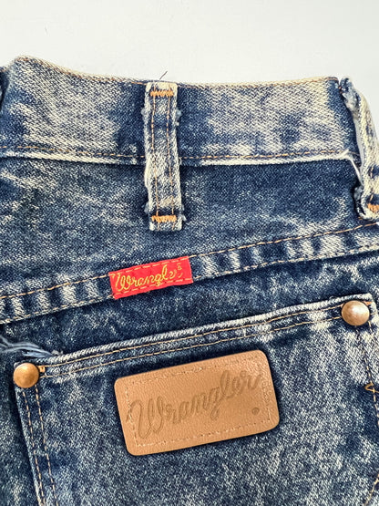 【中古品】【レディース】 WRANGLER ラングラー ACID WASH BLUE DENIM JEANS 14MWZGS アシッドウォッシュ ブルーデニムジーンズ ボトムス デニムパンツ 156-260830-kk-08-hon サイズ：5 カラー：ライトインディゴ 万代Net店