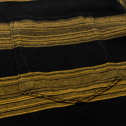 【中古品】【メンズ】 COOTIE クーティー CREWNECK STRIPE L/S TEE クルーネック ストライプ ロング スリーブ Tシャツ 長袖 トップス 142-260906-sa-28-teih サイズ：S カラー：イエロー 万代Net店