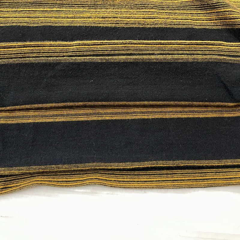 【中古品】【メンズ】 COOTIE クーティー CREWNECK STRIPE L/S TEE クルーネック ストライプ ロング スリーブ Tシャツ 長袖 トップス 142-260906-sa-28-teih サイズ：S カラー：イエロー 万代Net店