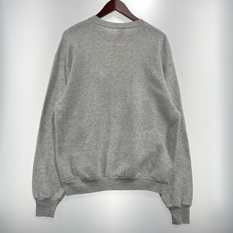 【中古品】【メンズ】 FRUIT OF THE LOOM フルーツ オブ ザ ルーム 90's ELK PRINT SWEAT 90年代 エルク プリント スウェット 長袖 トップス トレーナー 145-260828-yo-15-teih サイズ：L カラー：グレー 万代Net店
