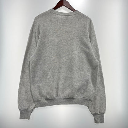 【中古品】【メンズ】 FRUIT OF THE LOOM フルーツ オブ ザ ルーム 90's ELK PRINT SWEAT 90年代 エルク プリント スウェット 長袖 トップス トレーナー 145-260828-yo-15-teih サイズ：L カラー：グレー 万代Net店