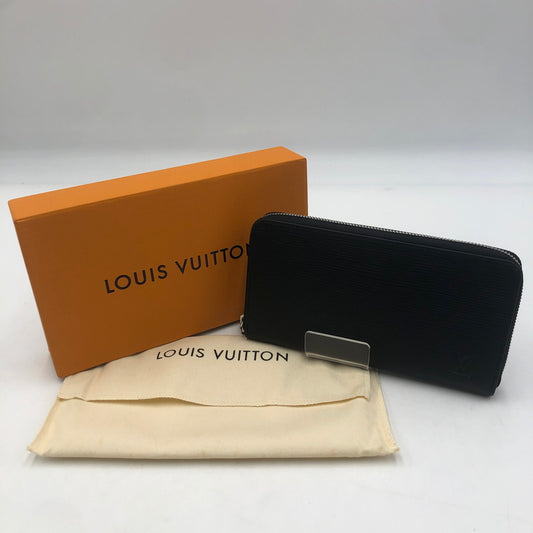 【中古品】【メンズ/レディース】 LOUIS VUITTON ルイ・ヴィトン エピ ジッピーウォレット M61857 長財布 ロングウォレット ラウンドファスナー 179-251214-yy-06-tei カラー：ノワール 万代Net店