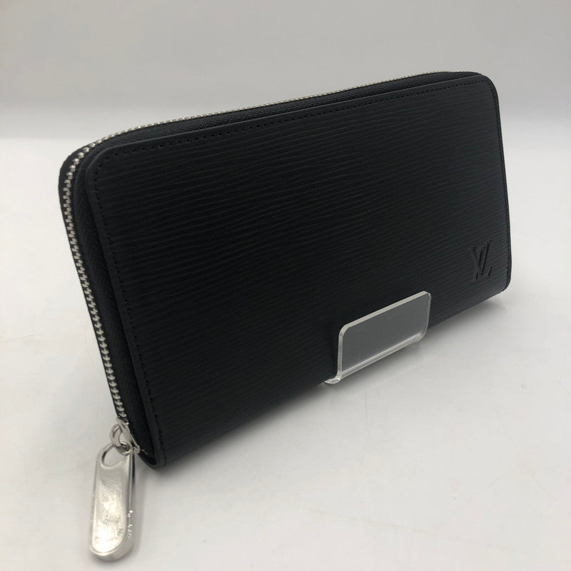 【中古品】【メンズ/レディース】 LOUIS VUITTON ルイ・ヴィトン エピ ジッピーウォレット M61857 長財布 ロングウォレット ラウンドファスナー 179-251214-yy-06-tei カラー：ノワール 万代Net店