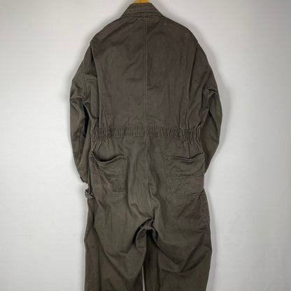 【現状渡し品】【メンズ】 OSHKOSH オシュコシュ 60's JUMP SUIT VINTAGE 60年代 ジャンプスーツ オールインワン ツナギ ヴィンテージ 145-251211-yy-17-tei サイズ：不明 カラー：ブラウン系 万代Net店