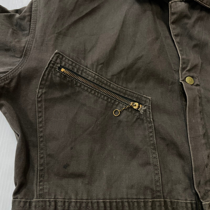 【現状渡し品】【メンズ】 OSHKOSH オシュコシュ 60's JUMP SUIT VINTAGE 60年代 ジャンプスーツ オールインワン ツナギ ヴィンテージ 145-251211-yy-17-tei サイズ：不明 カラー：ブラウン系 万代Net店