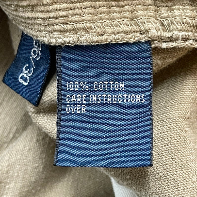 【中古品】【メンズ】 Polo by Ralph Lauren ポロバイラルフローレン CORDUROY CARGO PANTS コーデュロイ カーゴパンツ ボトムス 158-251211-yy-22-tei サイズ：36×30 カラー：ベージュ 万代Net店