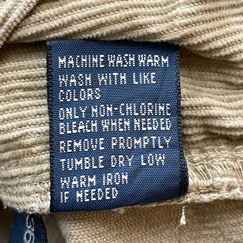 【中古品】【メンズ】 Polo by Ralph Lauren ポロバイラルフローレン CORDUROY CARGO PANTS コーデュロイ カーゴパンツ ボトムス 158-251211-yy-22-tei サイズ：36×30 カラー：ベージュ 万代Net店