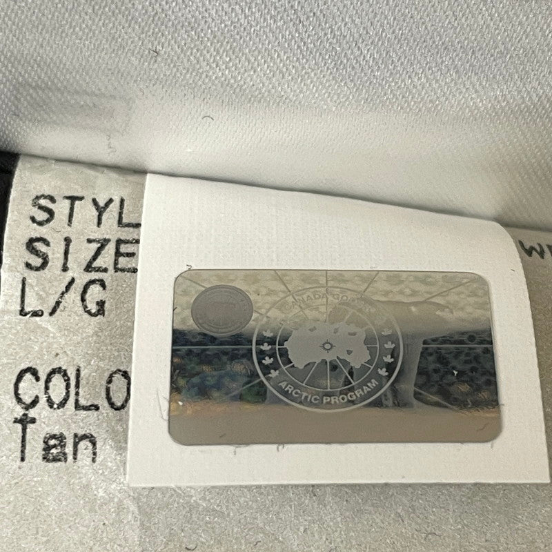 【中古品】【レディース】 CANADA GOOSE カナダグース BRYDEN PUFFER BLACK LABEL 2621WBJ ブライデン パッファー ブラックレーベル アウター ダウンジャケット 168-251211-yy-23-tei サイズ：L カラー：Tan 万代Net店