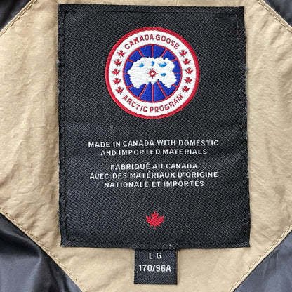 【中古品】【レディース】 CANADA GOOSE カナダグース BRYDEN PUFFER BLACK LABEL 2621WBJ ブライデン パッファー ブラックレーベル アウター ダウンジャケット 168-251211-yy-23-tei サイズ：L カラー：Tan 万代Net店