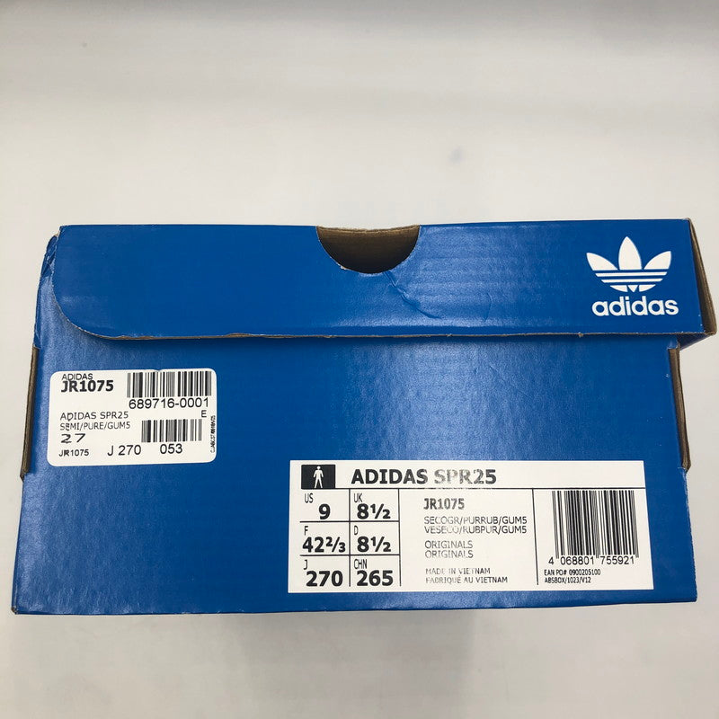 【中古品】【メンズ】 adidas アディダス ×SIZE? × BILLY'S 別注 コラボ JAPAN CITY SERIES SAPPORO JR1075 SPR25 サッポロ ジャパン シティシリーズ 靴 スニーカー 161-251214-yy-07-tei サイズ：27 カラー：グリーン/ピュアルビー 万代Net店