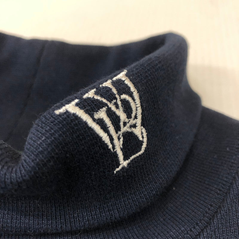 【中古品】【メンズ】 WOODBLOCK ウッドブロック 25SS SWEAT TURTLE NECK WB-25SS-003 スウェット タートルネック 長袖 トップス プルオーバー 140-251212-ks-04-fuz サイズ：XL カラー：NAVY 万代Net店