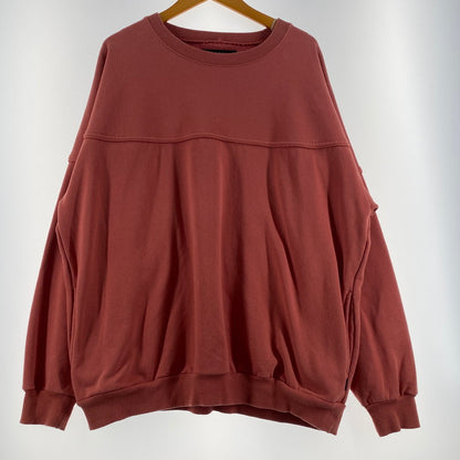 【中古品】【メンズ】 DIASPORA SKATEBOARDS ディアスポラスケートボーズ DERBY CREWNECK SWEAT 22AW-DSP-SW03 ダービー クルーネック スウェット トップス トレーナー 142-260704-ss-05-tei サイズ：XL カラー：ピンク 万代Net店