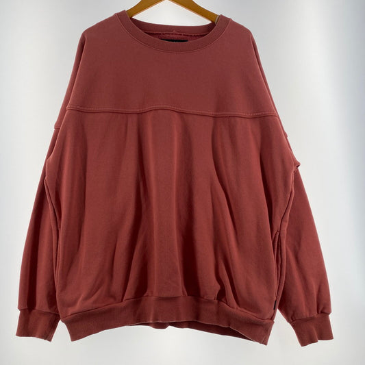 【中古品】【メンズ】 DIASPORA SKATEBOARDS ディアスポラスケートボーズ DERBY CREWNECK SWEAT 22AW-DSP-SW03 ダービー クルーネック スウェット トップス トレーナー 142-260704-ss-05-tei サイズ：XL カラー：ピンク 万代Net店