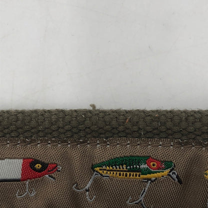 【中古品】【メンズ】 BISON DESIGNS バイソンデザインズ × STABRIDGE スタブリッジ 別注 コラボ BBQ BELT BBQ ベルト アクセサリー 服飾雑貨 USA製 205-251214-yy-03-tei サイズ：L カラー：マルチカラー 万代Net店