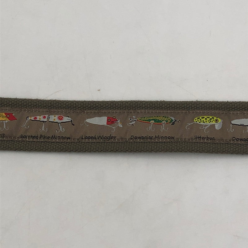 【中古品】【メンズ】 BISON DESIGNS バイソンデザインズ × STABRIDGE スタブリッジ 別注 コラボ BBQ BELT BBQ ベルト アクセサリー 服飾雑貨 USA製 205-251214-yy-03-tei サイズ：L カラー：マルチカラー 万代Net店