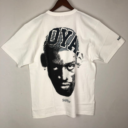 【中古美品】【メンズ】 SAPEur サプール GEORGETOWN HEAD S/S TEE A0023-356 ジョージタウン ヘッド ショートスリーブ Tシャツ 半袖 トップス 142-251212-ks-10-tei サイズ：L カラー：ホワイト 万代Net店