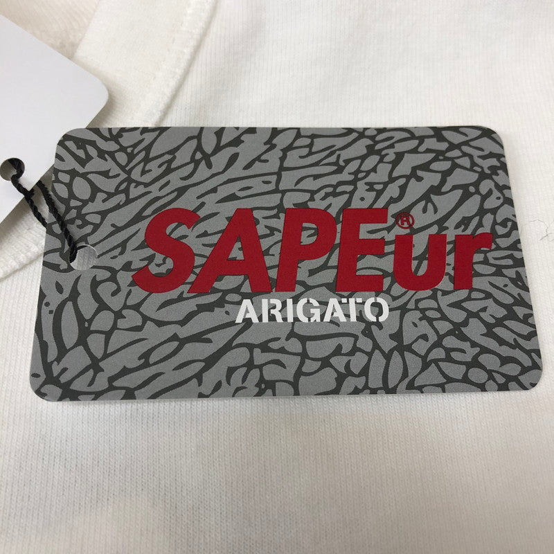 【中古美品】【メンズ】 SAPEur サプール GEORGETOWN HEAD S/S TEE A0023-356 ジョージタウン ヘッド ショートスリーブ Tシャツ 半袖 トップス 142-251212-ks-10-tei サイズ：L カラー：ホワイト 万代Net店