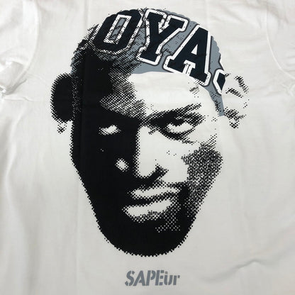 【中古美品】【メンズ】 SAPEur サプール GEORGETOWN HEAD S/S TEE A0023-356 ジョージタウン ヘッド ショートスリーブ Tシャツ 半袖 トップス 142-251212-ks-10-tei サイズ：L カラー：ホワイト 万代Net店