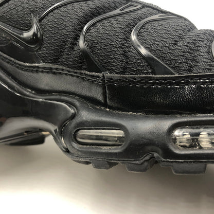 【現状渡し品】【メンズ】 NIKE ナイキ AIR MAX PLUS 604133-050 エアマックス プラス スニーカー 靴 160-251217-ks-08-tei カラー：TRIPLE BLACK 万代Net店