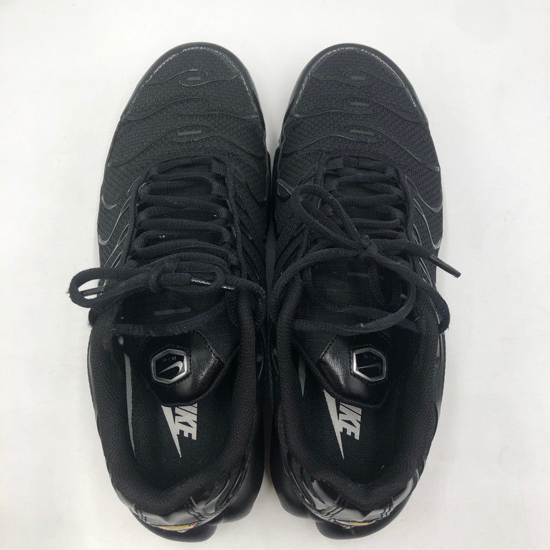 【現状渡し品】【メンズ】 NIKE ナイキ AIR MAX PLUS 604133-050 エアマックス プラス スニーカー 靴 160-251217-ks-08-tei カラー：TRIPLE BLACK 万代Net店