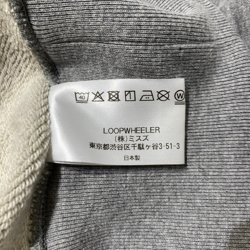【中古品】【メンズ】 LOOPWHEELER ループウィラー SWEAT MADE IN JAPAN スウェット トップス トレーナー 日本製 147-260704-ss-03-tei サイズ：XL カラー：グレー 万代Net店