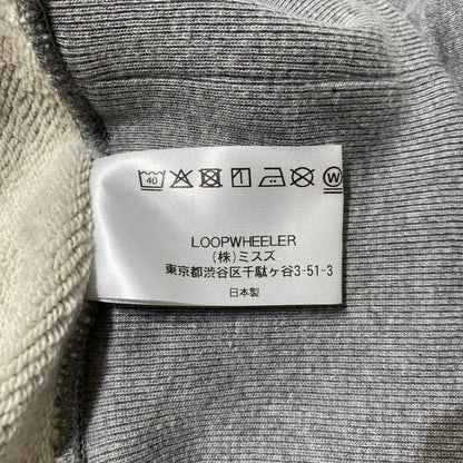 【中古品】【メンズ】 LOOPWHEELER ループウィラー SWEAT MADE IN JAPAN スウェット トップス トレーナー 日本製 147-260704-ss-03-tei サイズ：XL カラー：グレー 万代Net店