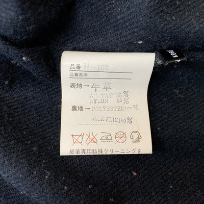 【中古品】【メンズ】 HARLEY DAVIDSON ハーレーダビッドソン RAM LEATHER JACKET H-102 ラム レザー ジャケット アウター 革 145-251214-ts-13-fuz サイズ：L カラー：ブラック/ブラウン 万代Net店