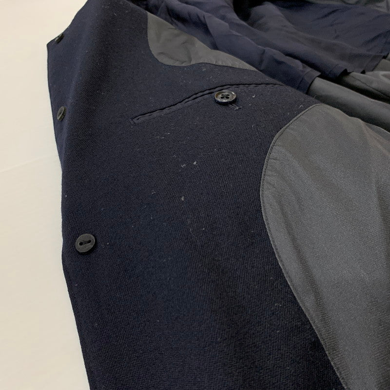 【中古品】【メンズ】 nanamica ナナミカ WINDSTOPPER CYCLING JACKET SUAF614 ウィンドストッパー サイクリング ジャケット ライトアウター ストレッチウールサージ 144-251214-ts-12-tei サイズ：M カラー：ネイビー 万代Net店