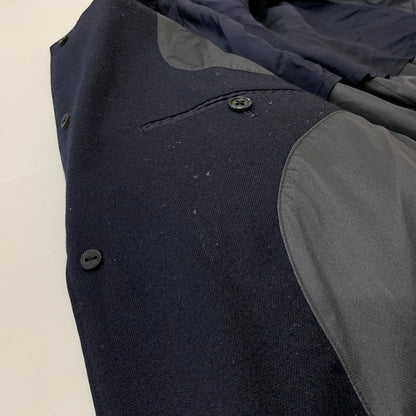 【中古品】【メンズ】 nanamica ナナミカ WINDSTOPPER CYCLING JACKET SUAF614 ウィンドストッパー サイクリング ジャケット ライトアウター ストレッチウールサージ 144-251214-ts-12-tei サイズ：M カラー：ネイビー 万代Net店
