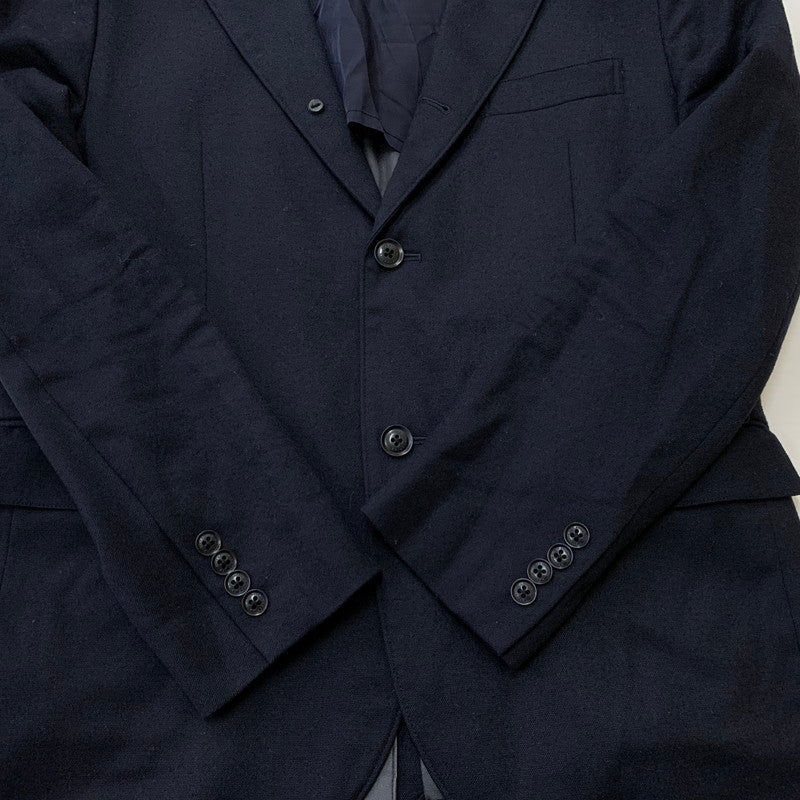 【中古品】【メンズ】 nanamica ナナミカ WINDSTOPPER CYCLING JACKET SUAF614 ウィンドストッパー サイクリング ジャケット ライトアウター ストレッチウールサージ 144-251214-ts-12-tei サイズ：M カラー：ネイビー 万代Net店